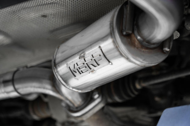 2019-Up Mazda 3 Hatchback FWD/AWD 2.5/2.5T Armor Pro T304 Stainless Steel 2.5 Inch Axle-Back Dual Split Rear Street Profile MBRP