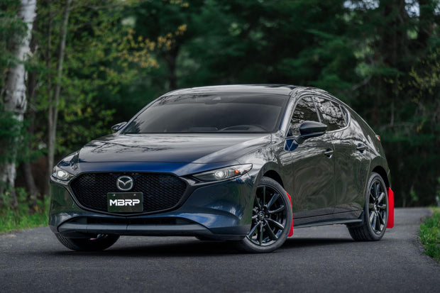 2019-Up Mazda 3 Hatchback FWD/AWD 2.5/2.5T Armor Pro T304 Stainless Steel 2.5 Inch Axle-Back Dual Split Rear Street Profile MBRP