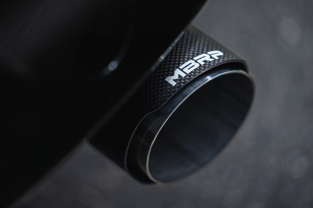 2019-Up Mazda 3 Hatchback FWD/AWD 2.5/2.5T Armor Pro T304 Stainless Steel 2.5 Inch Axle-Back Dual Split Rear with Carbon Fiber Tips Street Profile MBRP