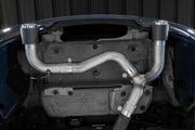 2017-2021 BMW M240i 3.0L 3.0 Inch Axle-Back Dual Rear Exit T304 Stainless Steel with Carbon Fiber Tips MBRP