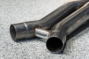 2021-Up BMW M4 G82/ M3 G80 3.0L Coupe and Sedan T304 Stainless Steel 3 Inch Resonator Bypass X-Pipe MBRP