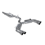 Audi 3 Inch Cat back Dual Rear Armor Pro Series For 15-20 Audi S3 MBRP