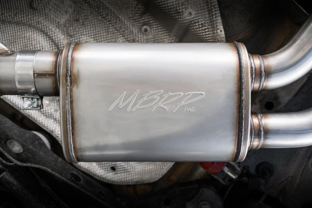 Audi 3 Inch Cat back Dual Rear Armor Pro Series For 15-20 Audi S3 MBRP