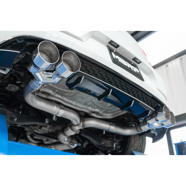 2015-2019 Volkswagen Golf Armor Pro Series 3 Inch Cat Back Quad Split Rear T304 Stainless Steel Exit Exhaust MBRP