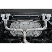 2015-2019 Volkswagen Golf Armor Pro Series 3 Inch Cat Back Quad Split Rear T304 Stainless Steel Exit Exhaust MBRP