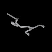 2015-2021 Volkswagen Golf Armor Pro Series 3 Inch Cat Back Dual Split Rear Exit T304 Stainless Steel Exhaust System MBRP