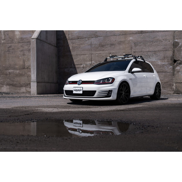 2015-2021 Volkswagen Golf Armor Pro Series 3 Inch Cat Back Dual Split Rear Exit T304 Stainless Steel Exhaust System MBRP