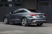2022-Up Audi S3 Armor Pro 3 Inch Cat-Back Exhaust System with Quad Mirror Polished Tips, Valve Delete MBRP