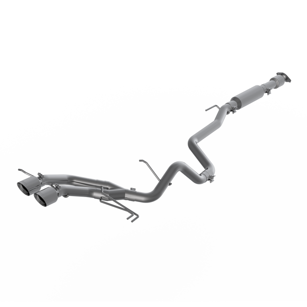 2.5 Inch Cat Back Exhaust System Dual Exit For 13-18 Hyundai Veloster Turbo T304 Stainless Steel With Tips MBRP