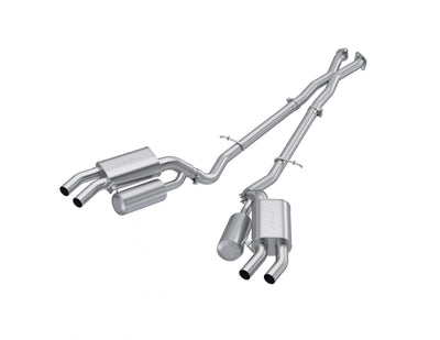 Kia 2.5 Inch Cat Back Exhaust System Dual Rear Exit For 18-21 Kia Stinger 3.3L RWD/AWD Armor Pro MBRP