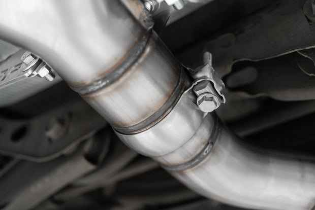 2019-2021 Hyundai Veloster Armor Pro 3 Inch Cat Back Dual Split Center Rear Exit T304 Stainless Steel with Carbon Fiber Tips MBRP