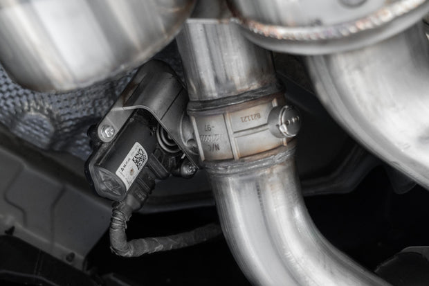 2022-2024 Kia Stinger 3.3L AWD/RWD 2.5 Inch Cat-Back Dual Split Rear Quad Outlet T304 Stainless Steel Active Exhaust MBRP