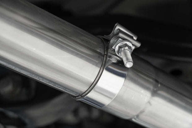 2022-2025 Hyundai Elantra N 2.0L Turbo Armor Pro T304 Stainless Steel 3 Inch Cat-Back Dual Split Rear with Carbon Fiber Tips Active MBRP