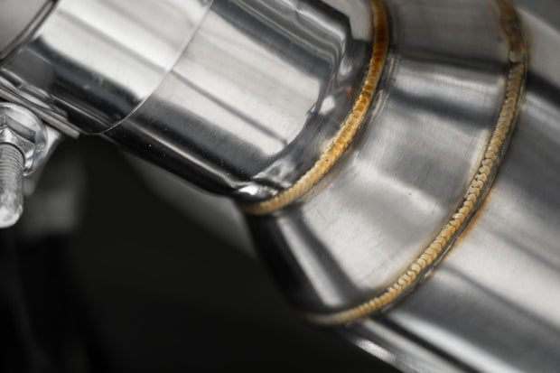 22-24 Kia Forte GT 1.6L Turbo Sedan 2.5 Inch Axle-Back Exhaust System, Armor Lite, Aluminized Steel Dual Split with Quad Exhaust Tips, MBRP