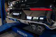 2021-Up Hyundai Elantra N-Line 1.6L Armor Pro 3 Inch Axle-Back Single Rear Exit with Dual Outlet Carbon Fiber Tip MBRP