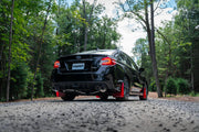 Subaru 3 Inch Cat Back Exhaust System Dual Split Rear-Quad Tips For 11-21 Subaru Impreza WRX Armor Pro MBRP