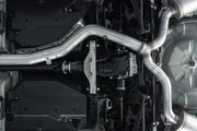 Armor Pro Subaru 3 Inch Cat Back Exhaust System Dual Split Rear-Quad Carbon Fiber Tips For 11-21 Subaru Impreza WRX MBRP