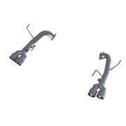 Armor Pro Subaru 2.5 Inch Axle Back Dual Split Rear-Quad Tips For 11-21 Subaru Impreza WRX MBRP