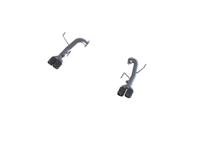 Subaru 2.5 Inch Axle Back Dual Split Rear-Quad Carbon Fiber Tips For 11-21 Subaru Impreza WRX Armor Pro MBRP