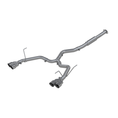 Subaru 3 Inch Cat Back Exhaust System Dual Split Rear-Quad Tips For 11-21 Subaru Impreza WRX Armor Pro MBRP
