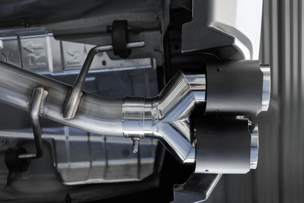 Subaru 3 Inch Cat Back Exhaust System Dual Split Rear-Quad Tips For 11-21 Subaru Impreza WRX Armor Pro MBRP