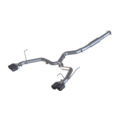 Armor Pro Subaru 3 Inch Cat Back Exhaust System Dual Split Rear-Quad Carbon Fiber Tips For 11-2021 Subaru Impreza WRX 2.0L MBRP
