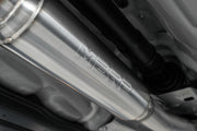 Armor Pro Subaru 3 Inch Cat Back Exhaust System Dual Split Rear-Quad Carbon Fiber Tips For 11-2021 Subaru Impreza WRX 2.0L MBRP