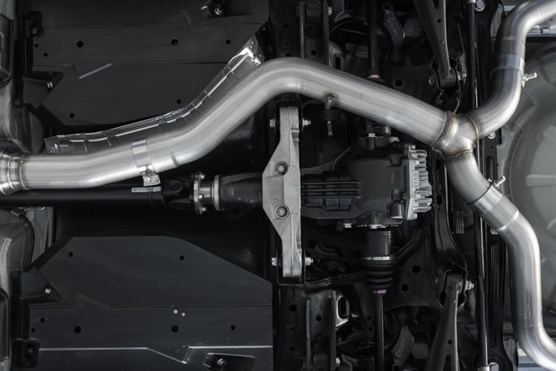 Armor Pro Subaru 3 Inch Cat Back Exhaust System Dual Split Rear-Quad Carbon Fiber Tips For 11-2021 Subaru Impreza WRX 2.0L MBRP