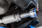 Subaru Impreza WRX/WRX STI 2.0L/2.5L 3.0 Inch Cat-Back Single Rear Exit T304 Stainless Steel with Carbon Fiber Tip MBRP