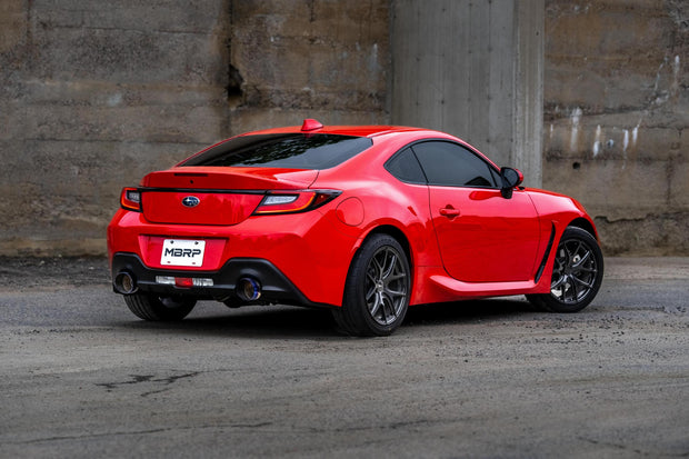 22-Up Subaru BRZ and 22-Up Toyota GR86 2.4L T304 Stainless Steel 2.5 Inch Axle-Back Dual Split Rear with Burnt End Tips MBRP