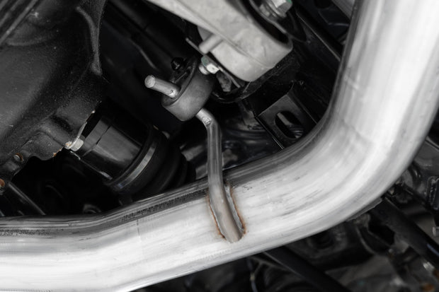 22-Up Subaru WRX 2.4L T304 Stainless Steel 3 Inch Cat-Back Single Rear Exit Carbon Fiber Tip MBRP