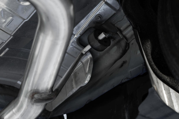 22-Up Subaru WRX 2.4L T304 Stainless Steel 2.5 Inch Axle-back Dual Split Rear Quad BE Tips MBRP