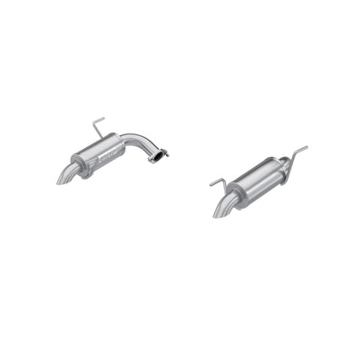 2020-up Subaru Outback XT and Wilderness 2.4L Turbo 2.5 Inch Axle-Back Dual Rear Turn Down T304 Stainless Steel MBRP