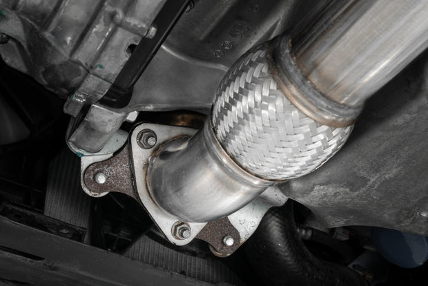 2017-2021 Honda Civic Type R 2.0L T304 Stainless Steel 3 Inch Cat-Back Triple Rear Outlet Burnt End Tips MBRP