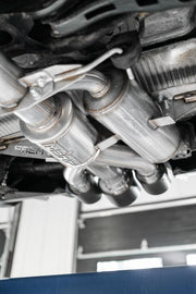 2017-2021 Honda Civic Type R 2.0L T304 Stainless Steel 3 Inch Cat-Back Triple Rear Outlet Burnt End Tips MBRP