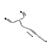 23-Up Acura Integra 1.5L and 22-Up Honda Civic SI 1.5L Armor Pro T304SS, 3 Inch Cat-Back, 2.5 Inch Dual Split Rear with CF Tips MBRP