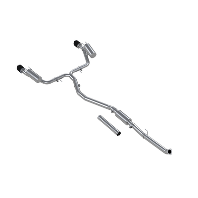 23-Up Acura Integra 1.5L and 22-Up Honda Civic SI 1.5L Armor Pro T304SS, 3 Inch Cat-Back, 2.5 Inch Dual Split Rear with CF Tips MBRP