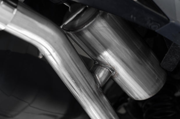 23-Up Acura Integra 1.5L and 22-Up Honda Civic SI 1.5L Armor Pro T304SS, 3 Inch Cat-Back, 2.5 Inch Dual Split Rear with CF Tips MBRP