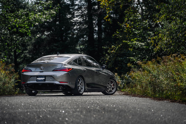 23-Up Acura Integra 1.5L and 22-Up Honda Civic SI 1.5L Armor Pro T304SS, 3 Inch Cat-Back, 2.5 Inch Dual Split Rear with CF Tips MBRP