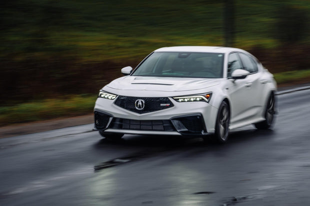 2024-up Acura Integra Type-S 2.0L 3 Inch Cat-Back Exhaust System, Armor Pro T304 Stainless Steel Triple Center Outlet with Burnt End Tips, Active Exhaust, MBRP