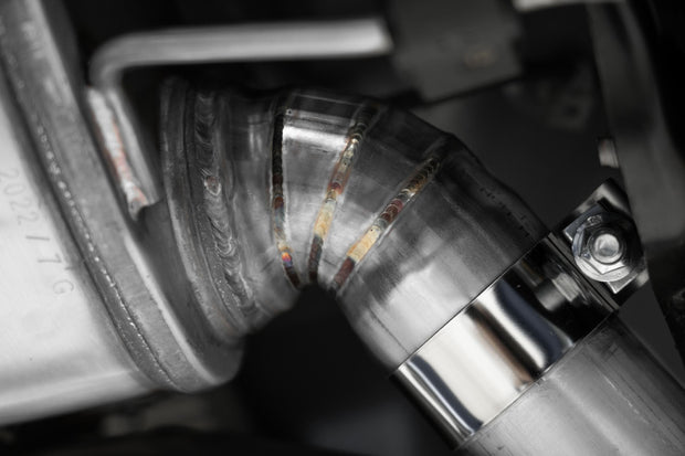 2024-up Acura Integra Type-S 2.0L 3 Inch Cat-Back Exhaust System, Armor Pro T304 Stainless Steel Triple Center Outlet with Burnt End Tips, Active Exhaust, MBRP