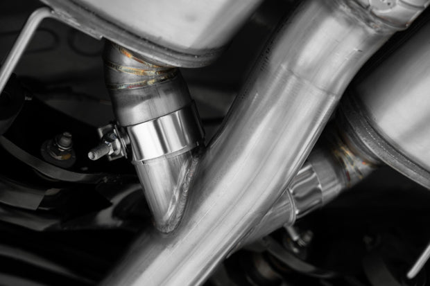 2024-up Acura Integra Type-S 2.0L 3 Inch Cat-Back Exhaust System, Armor Pro T304 Stainless Steel Triple Center Outlet with Burnt End Tips, Active Exhaust, MBRP