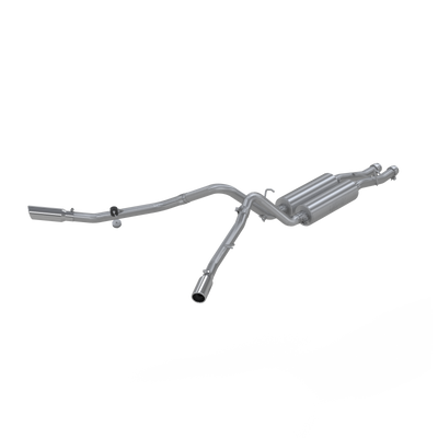 Cat Back Exhaust System Dual Split Side T409 Stainless Steel For 01-06 Silverado/Sierra 1500 HD Classic 6.0L Crew Cab/Short Bed MBRP