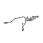 Chevrolet /GMC Cat Back Exhaust System Dual Split Side Armor Lite For 01-06 Chevrolet/GMC 2500 HD 6.0L CC-SB and 07 2500HD Classic 6.0L CC-SBMBRP