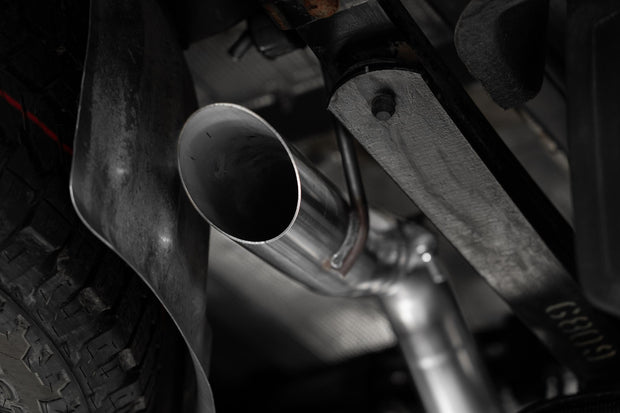 2023-Up Chevrolet/GMC Colorado/Canyon 2.7L T304 Stainless Steel 3 Inch Cat-Back Exhaust Single High Clearance Rear Exit Armor Pro MBRP