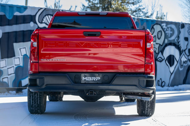 2019-Present Silverado/Sierra 1500 2.7L Aluminized Steel 3 Inch Cat-Back Single Side Exit Armor Lite MBRP