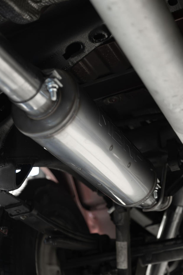 2019-Present Silverado/Sierra 1500 2.7L Aluminized Steel 3 Inch Cat-Back Single Side Exit Armor Lite MBRP