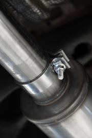 2019-Up Silverado/Sierra 1500 2.7L Armor Pro T304 Stainless Steel 3 Inch Cat-Back, 2.5 Inch Dual Split Rear Exit MBRP