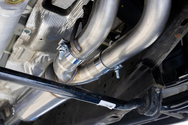 21-Present Chevrolet/GMC Tahoe/Yukon 3 Inch Cat Back Dual Split Rear Exhaust System, Armor Pro T304SS with Quad Carbon Fiber Tips MBRP