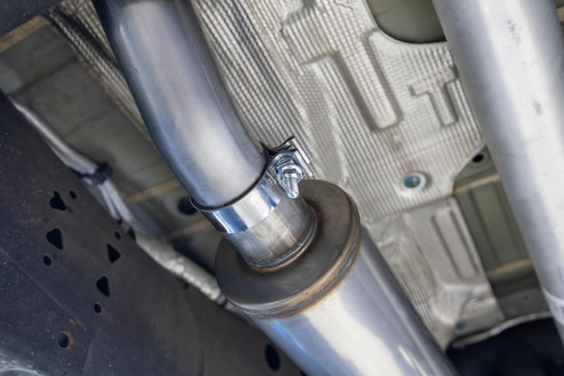 21-Present Chevrolet/GMC Tahoe/Yukon 3 Inch Cat Back Dual Split Rear Exhaust System, Armor Lite Aluminized Steel with Quad Tips MBRP